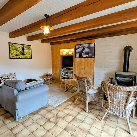 De Montagne Renove Avec Poele A Bois - - Fr-1-589-237