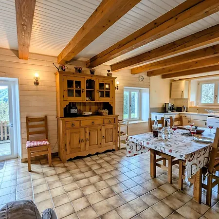 De Montagne Renove Avec Poele A Bois - - Fr-1-589-237 Σπίτι διακοπών